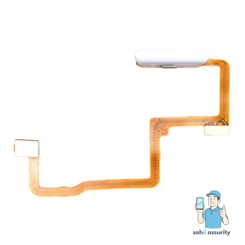 Fingerprint Sensor with Flex Cable for Xiaomi Poco F3 GT Silver